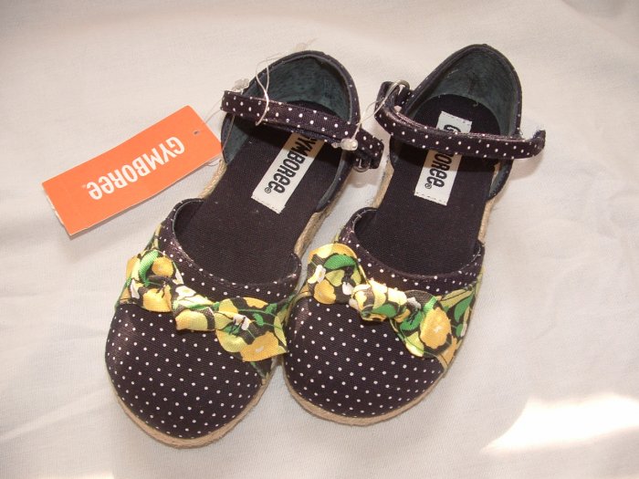 NWT Girls GYMBOREE Prep Club Espadrille Sandals Sz 3