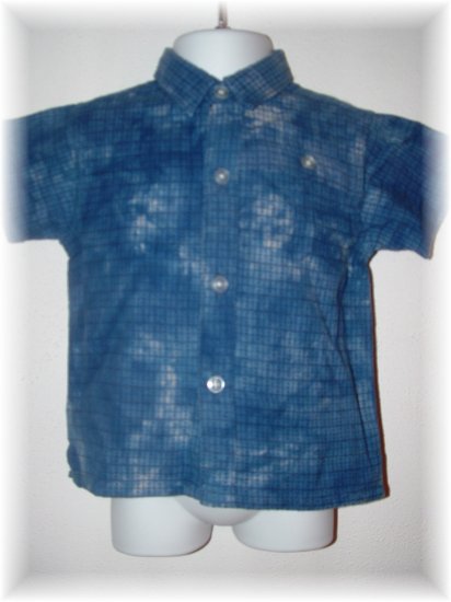 NWT Boy CHILDRENS PLACE Short Sleeve Dress Shirt 6-9 Mo