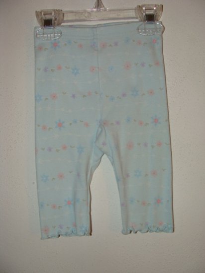 Girls GYMBOREE Snow Angels Ruffle Leggings 3-6 Mo *EUC*