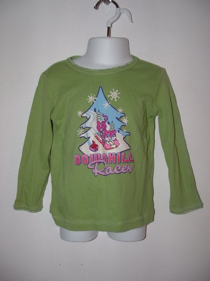 Girls CHILDRENS PLACE Downhill Racer Shirt 3T **EUC**