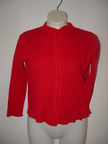 Girls LIMITED TOO Red Thermal Long Sleeve Top 8 *EUC*
