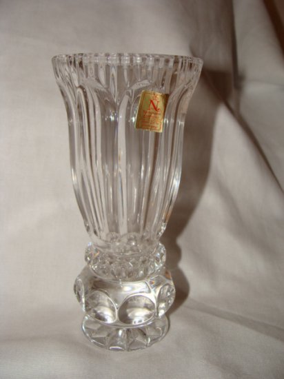 **NEW** Germany NACHTMANN Lead Crystal Small Posy Vase
