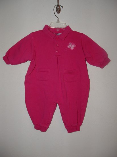Girls CHILDREN'S PLACE Tiny Sweats Romper 6-9 Mo *EUC*