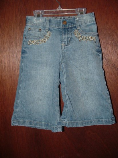 STYLISH Girls ZANA DI Denim Gaucho Pants/Shorts 5 *EUC*