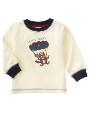 **NWT** Boys GYMBOREE Stunt Pilot Lng Slv Shirt 3-6 Mo