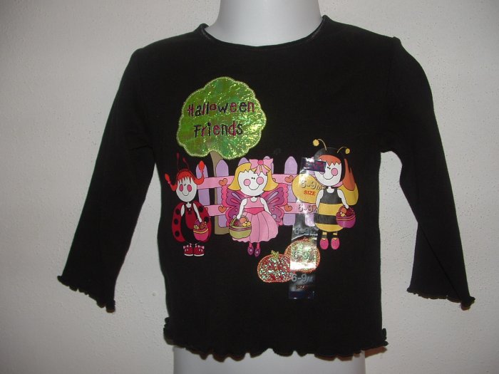 *NWT* Girl CHILDRENS PLACE Halloween Shirt 6-9 Months