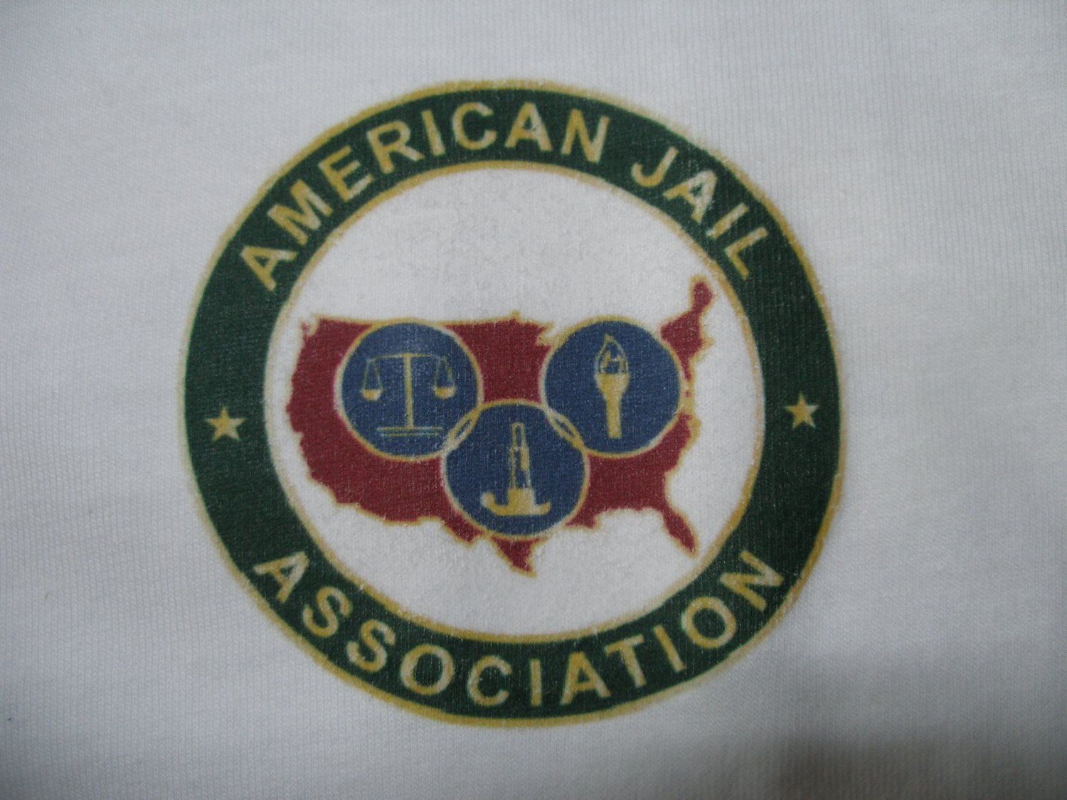 AMERICAN JAIL ASSOCIATION T-SHIRT