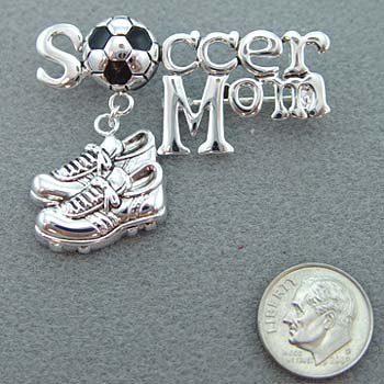 "SOCCER MOM" PENDANT