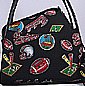 FOOTBALL PRINT HANDBAG