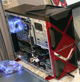 Electric Blue Computer