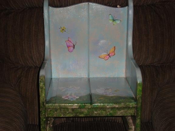 Decorated Childrens Chairs