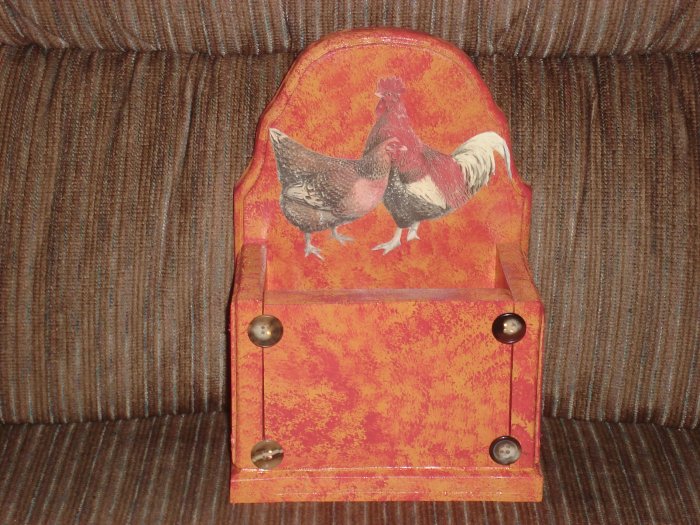 Rooster Kitchen Utensil Holder (Small)