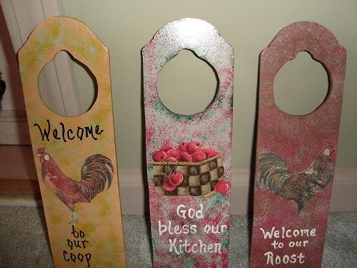 Decorated Door Hangers