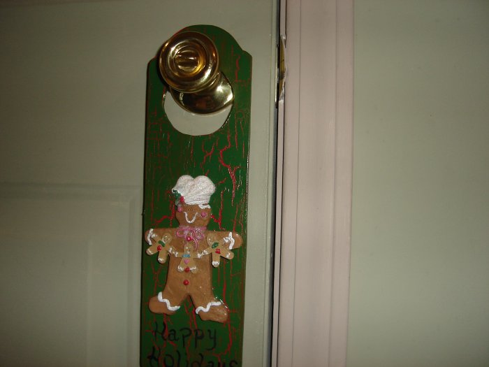 "GingerBread" Door Hanger