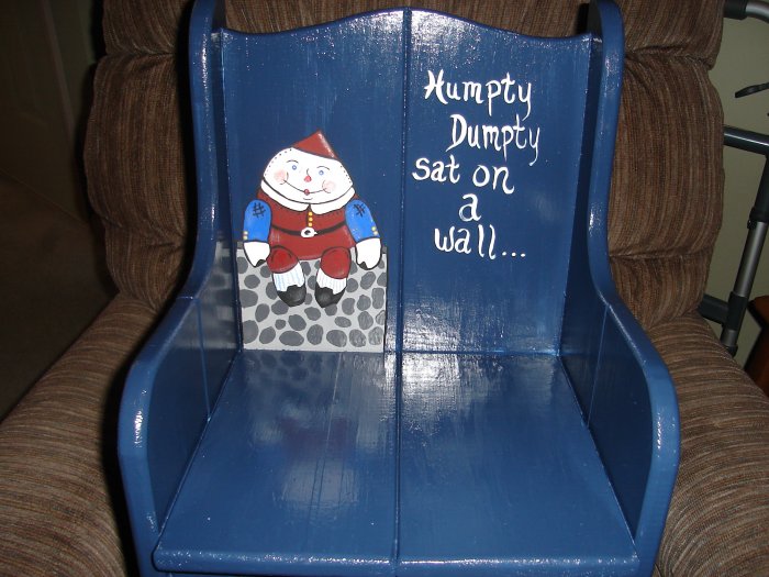 Humpty Dumpty chair