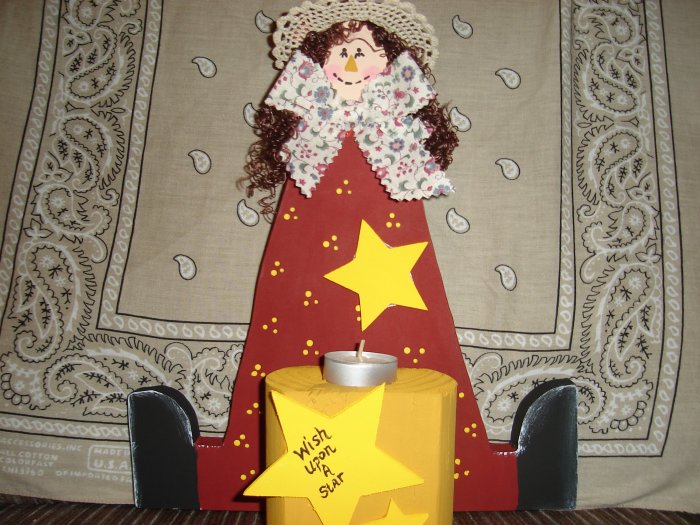 Lucy Lou candle girl