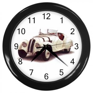 Bmw motorcycle wall clock #2