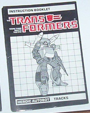 1985 Tracks instruction booklet