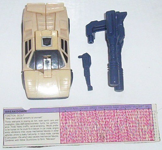 1986 Transformers Stunticon Breakdown