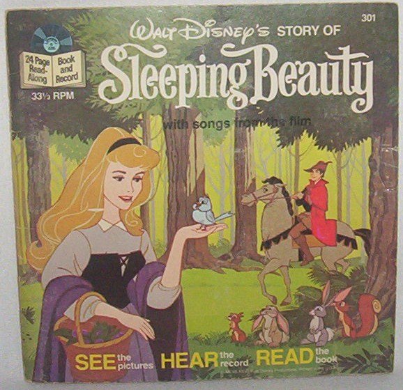 1977 Sleeping Beauty book & record #301