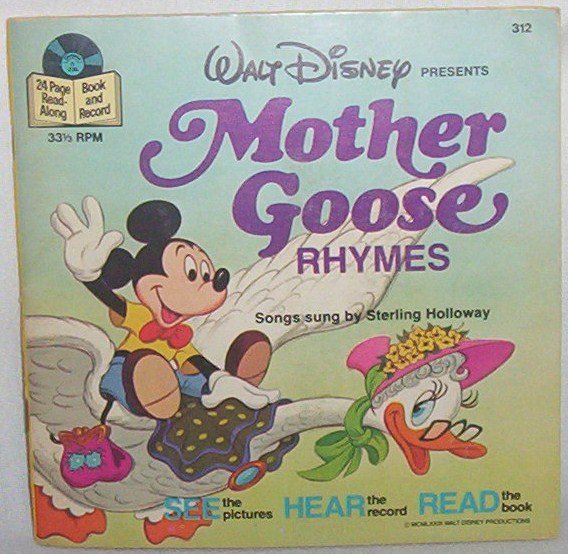 1979 Mother Goose book & record #312