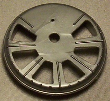 MOTU Blaster Hawk scanner dish mount