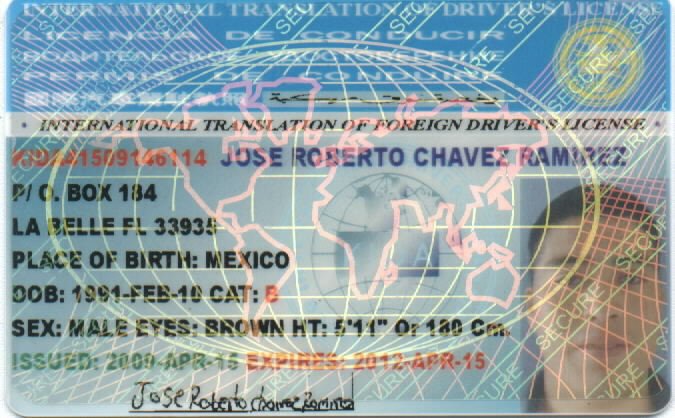 International Drivers License