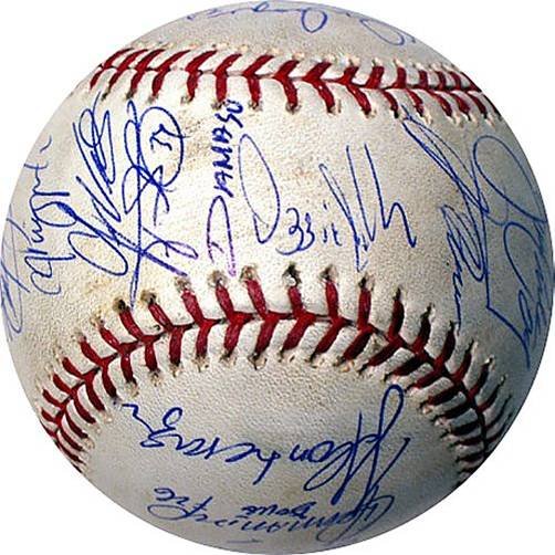 WHITE SOX TEAM AUTOGRAPH