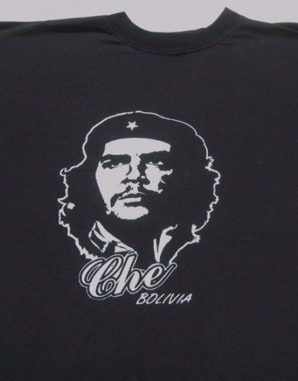 CHE GUEVARA - BOLIVIA - ADULT size LARGE T-SHIRT