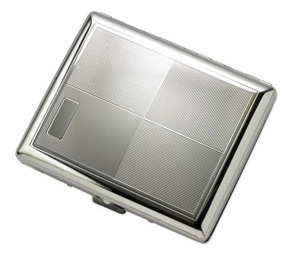 BRAND NEW 4 Square 2 Sided Metal Wallet