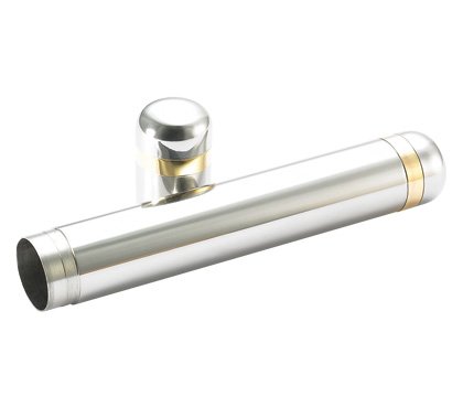 BRAND NEW Silver Single Cigar Holder