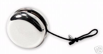 Brand New Silver YoYo