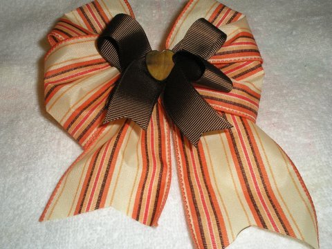 Fall Autumn Thanksgiving Boutique Hairbow