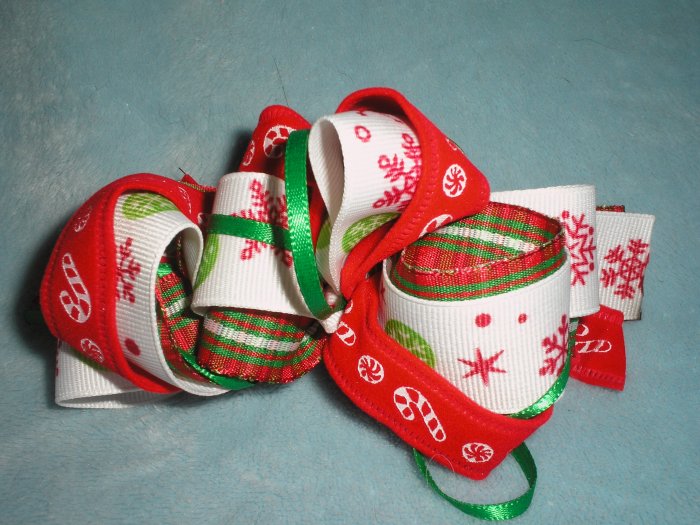 Christmas Loopy Bow