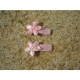 Pink Flower Baby Clippies