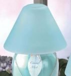 Frosted Glass Jar Candle Shade