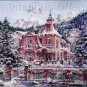 RARE MARTY BELL VICTORIAN MANSION CROSS STITCH KIT CHRISTMAS HOME
