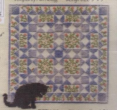 ADVANCED KREINIK SILK MORI CROSS STITCH KIT OHIO STAR
