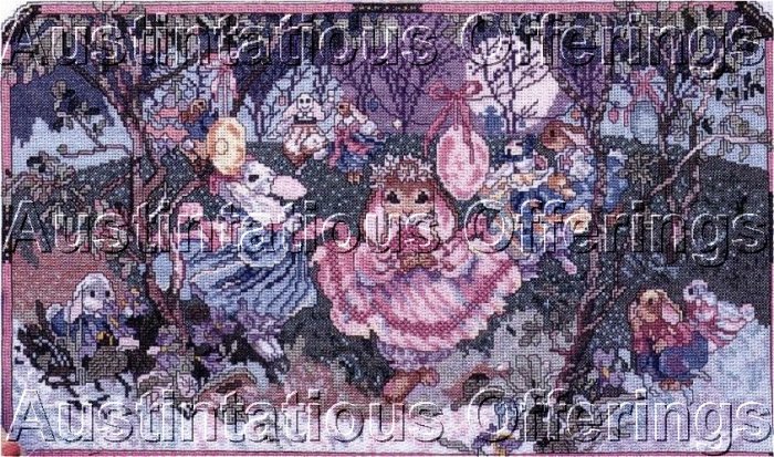 RARE EASTER BUNNY CROSS STITCH KIT SPRING RABBIT PROM