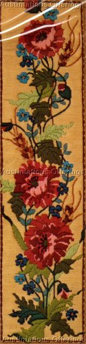 POPPIES AND WHEAT PIC LONGSTITCH NEEDLEPOINT KIT