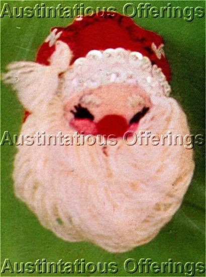 BUCILL JEWELED HOLIDAY NAPKIN RINGS SET OF 6 FELT NEEDLEPOINT KIT