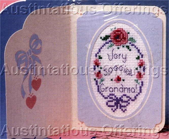 GRANDMA STITCHABLE GREETING CARD KIT