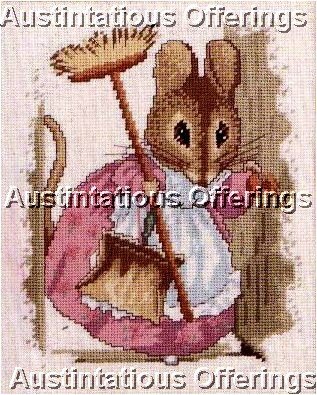 RARE BEATRIX POTTER TWO BAD MICE NEEDLEPOINT KIT HUNCA MUNCA MOUSE