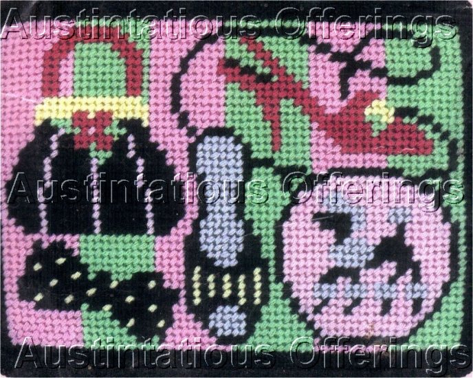 PREASSEMBLED SHOES AND PURSES COIN PURSE NEEDLEPOINT CASE KIT