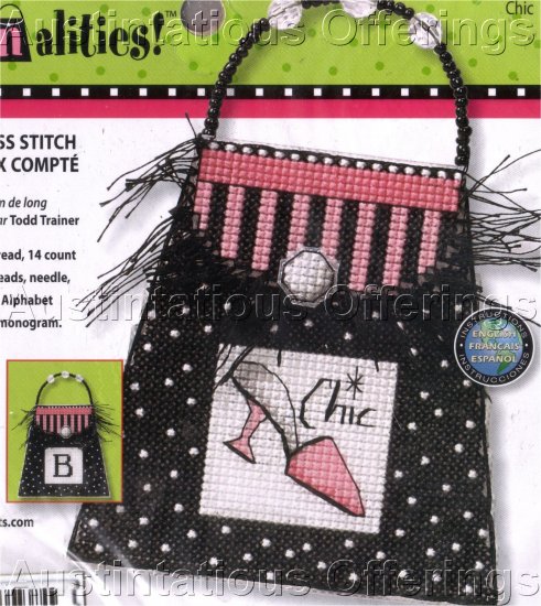 CHIC PURSE DECORATION PERSON ALITY SAMPLER CROSS STITCH KIT PERSONALITY