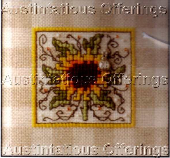 SUNFLOWER THE SWEETHEART TREE LADYBUG CROSS STITCH KIT
