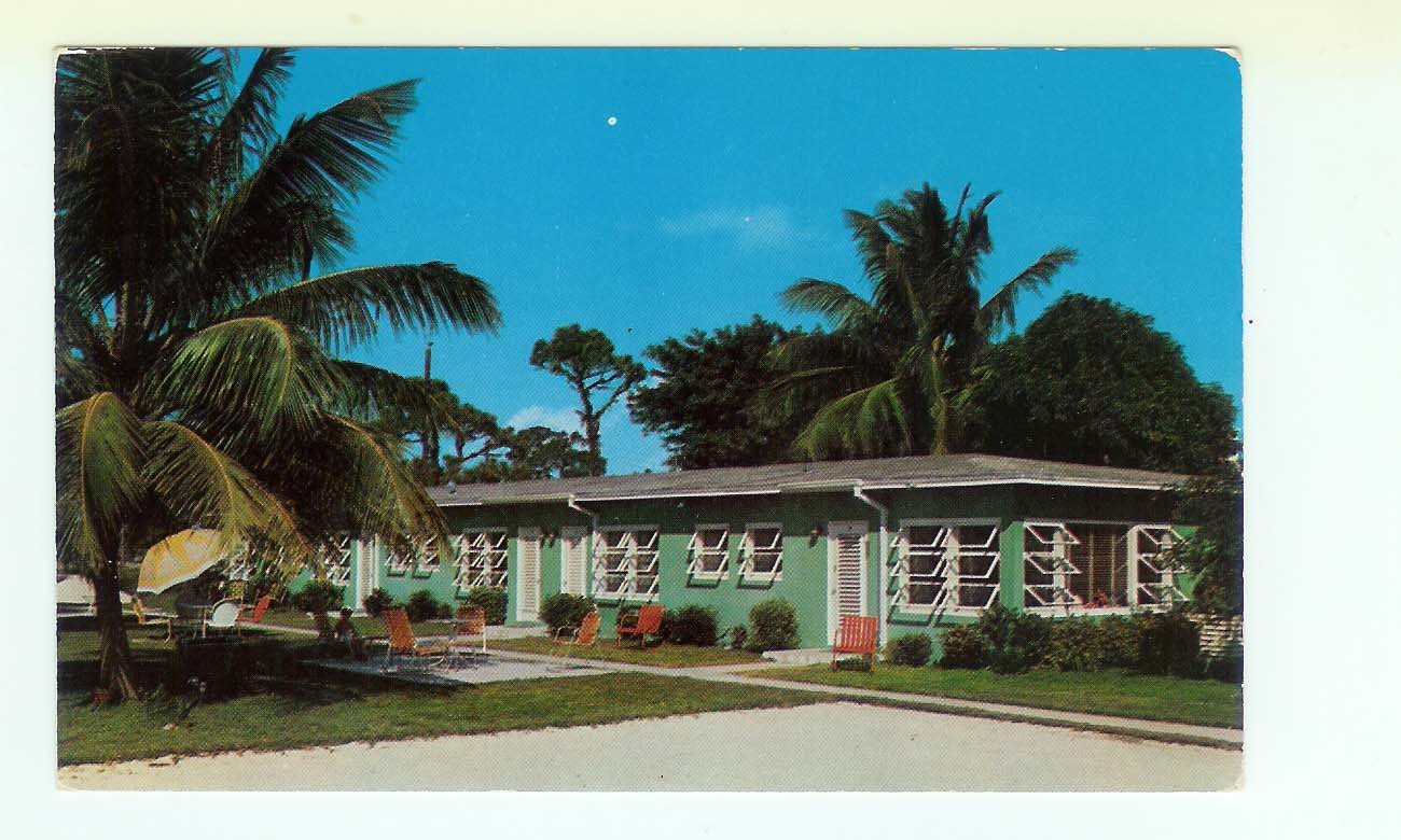 Char Bon Apartments Fort Lauderdale FL Florda postcard