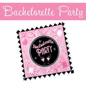 BACHELORETTE PARTY NAPKINS 10 PACK