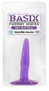 BASIX MINI BUTT PLUG - PURPLE