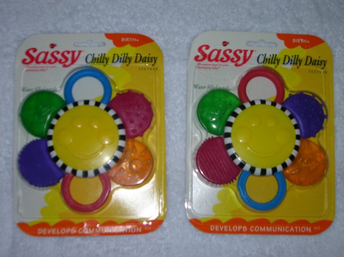 Sassy Chilly Dilly Daisy Teether